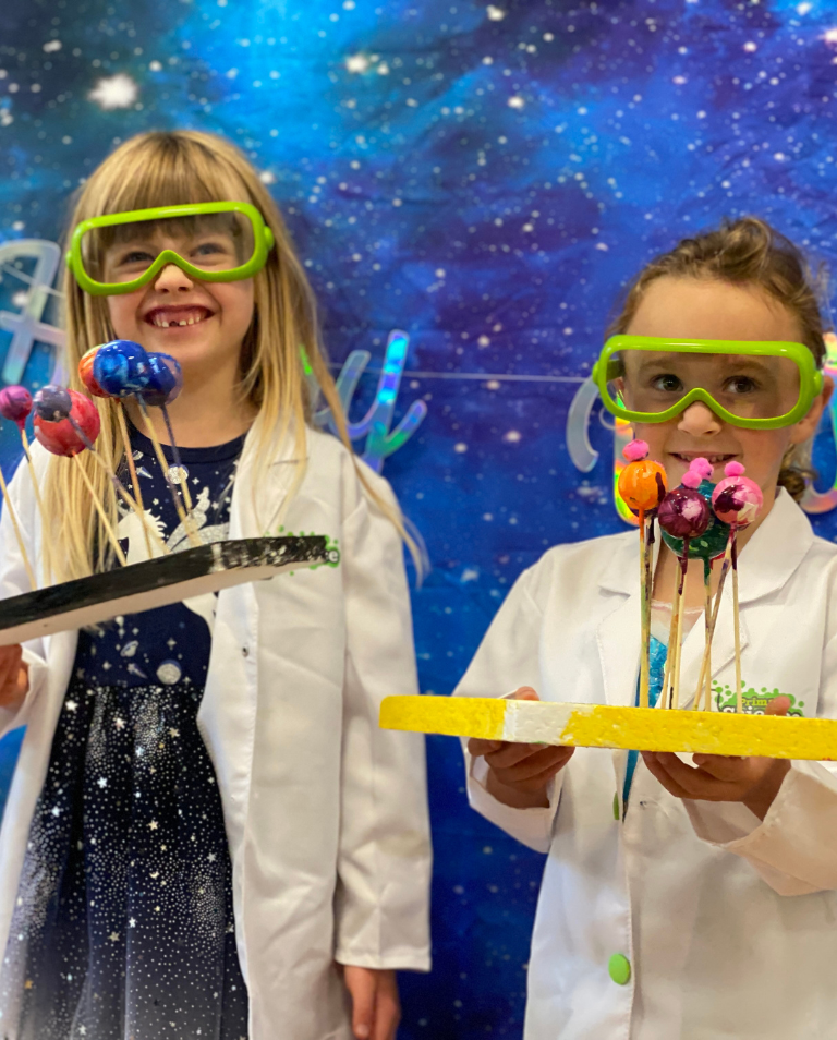 Little Explorers Science Experiment Party Promotion