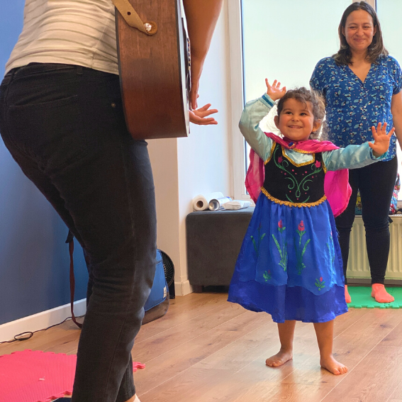 Music class in spanish